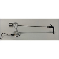 Anti-static carbon fibre brush, vinyl cleaning arm