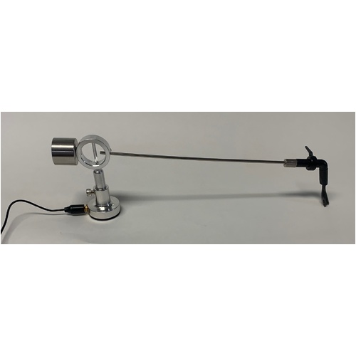 Anti-static carbon fibre brush, vinyl cleaning arm